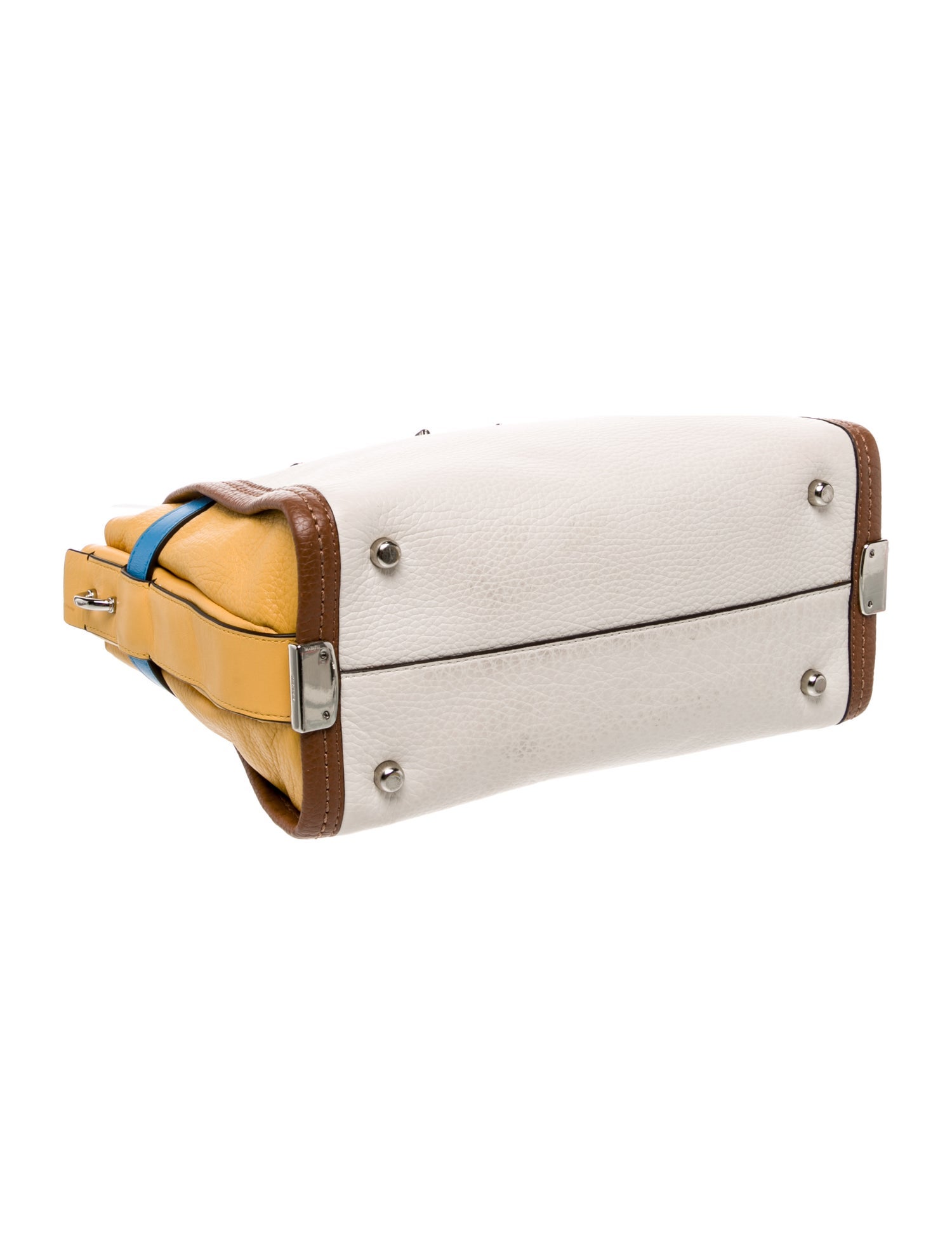 Coach Leather Top Handle Bag